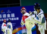 金年会娱乐-跆拳道比赛惊险刺激，四国选手争夺银牌！